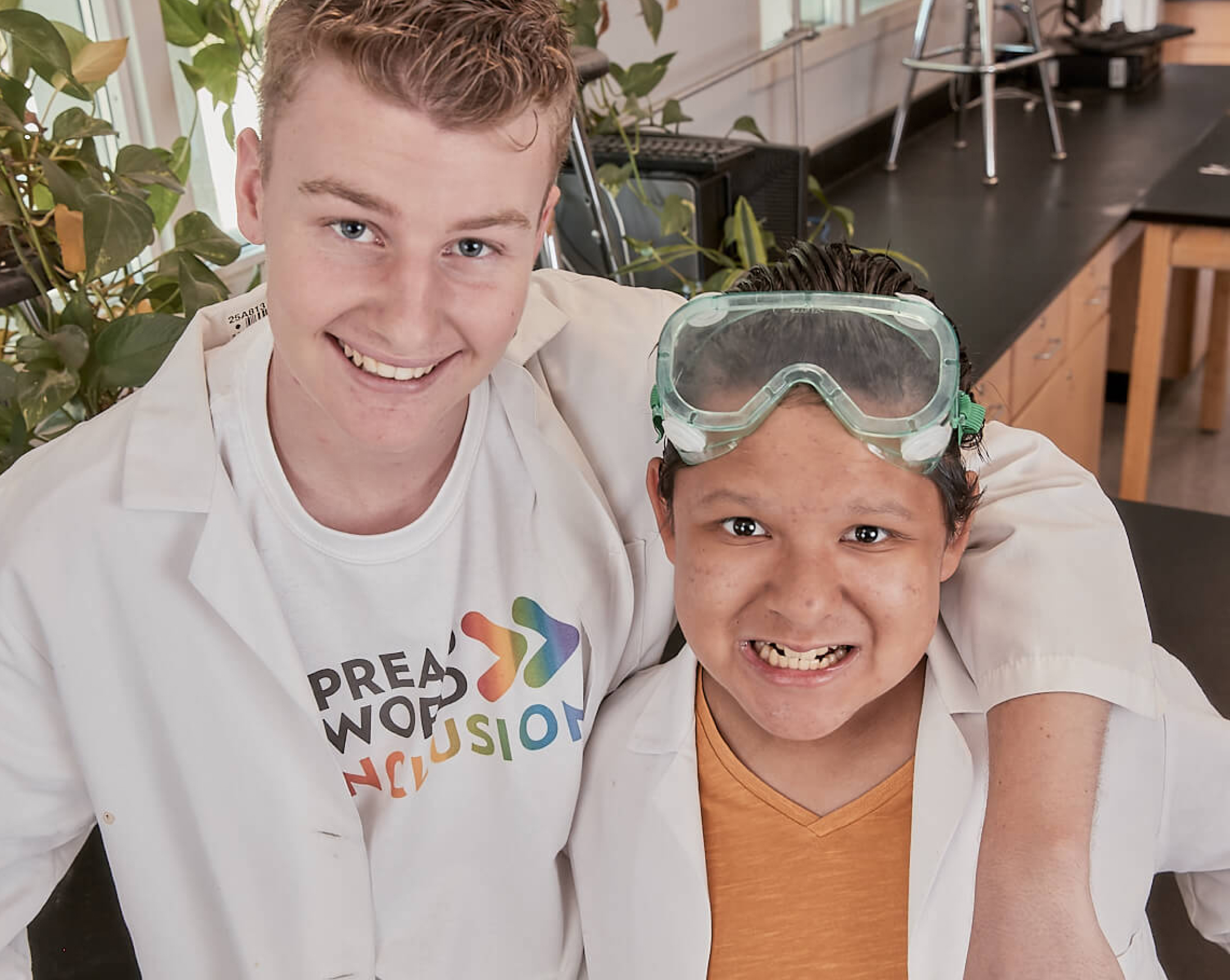 Students Smiling for the Camera